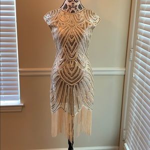 1920s/Great Gatsby Sequin Dress Medium